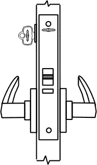 M3070 Mortise Lock - Image 1